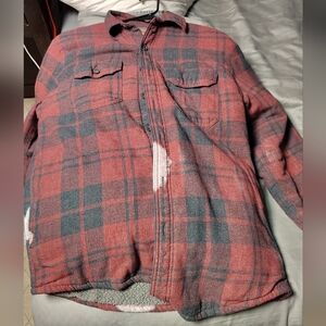 Wrangler red flannel jacket